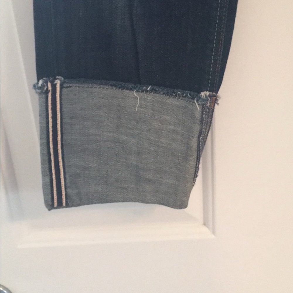 Joes Jeans Dark Wash Cropped Cuffed Women's Jeans EUC Like New - Picture 5 of 6